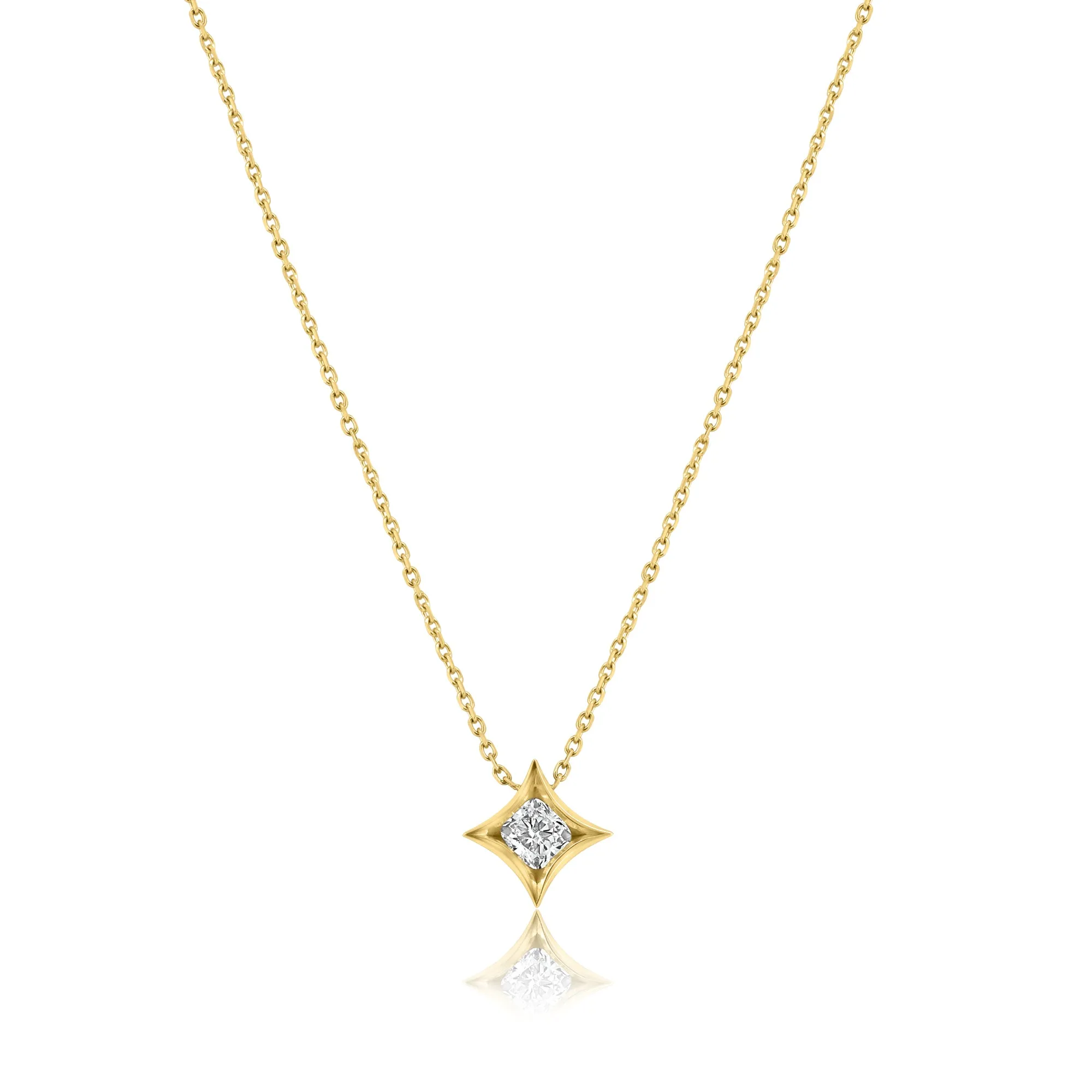 Twinkle Star Diamond Necklace & Earrings.