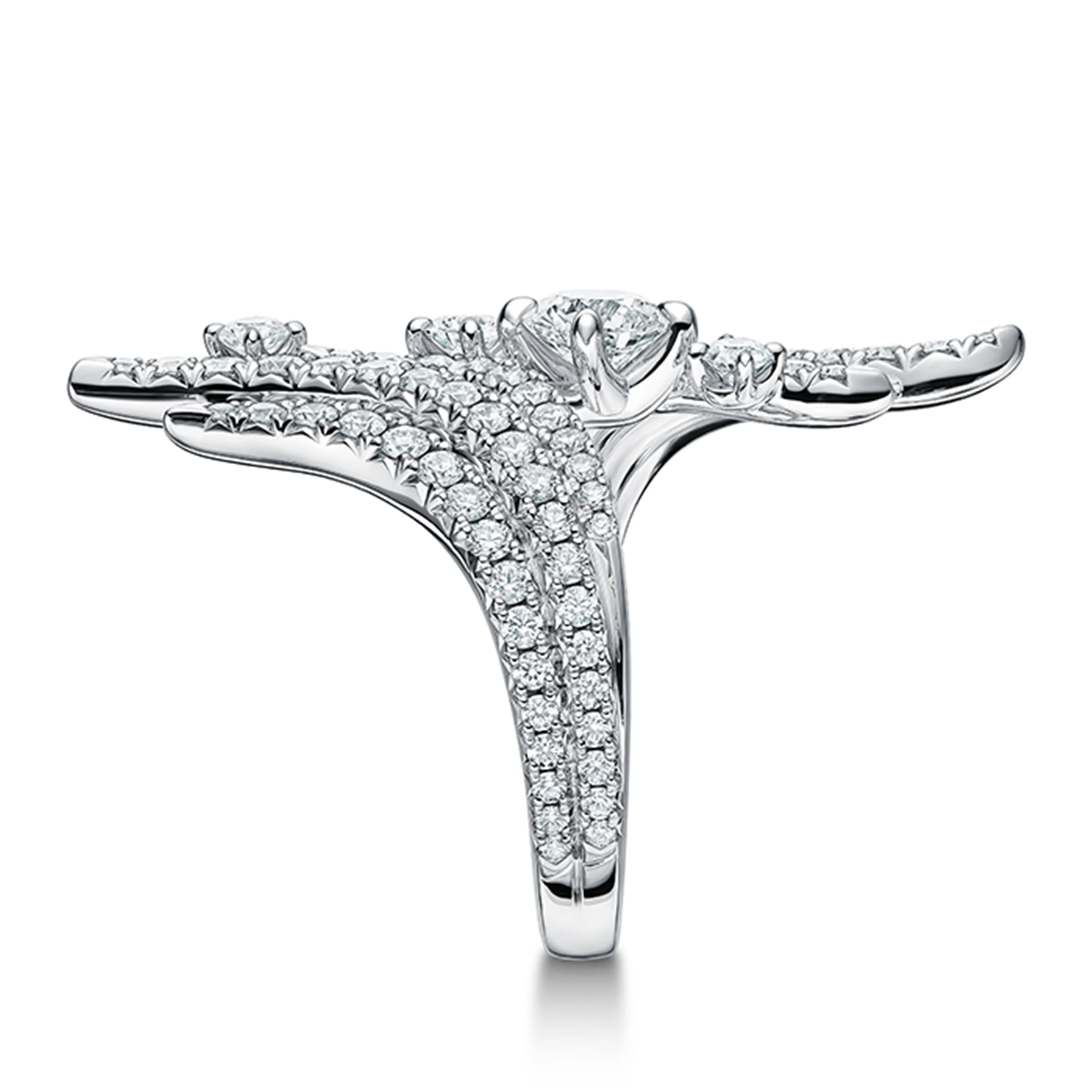 Vela Bypass Cocktail Ring