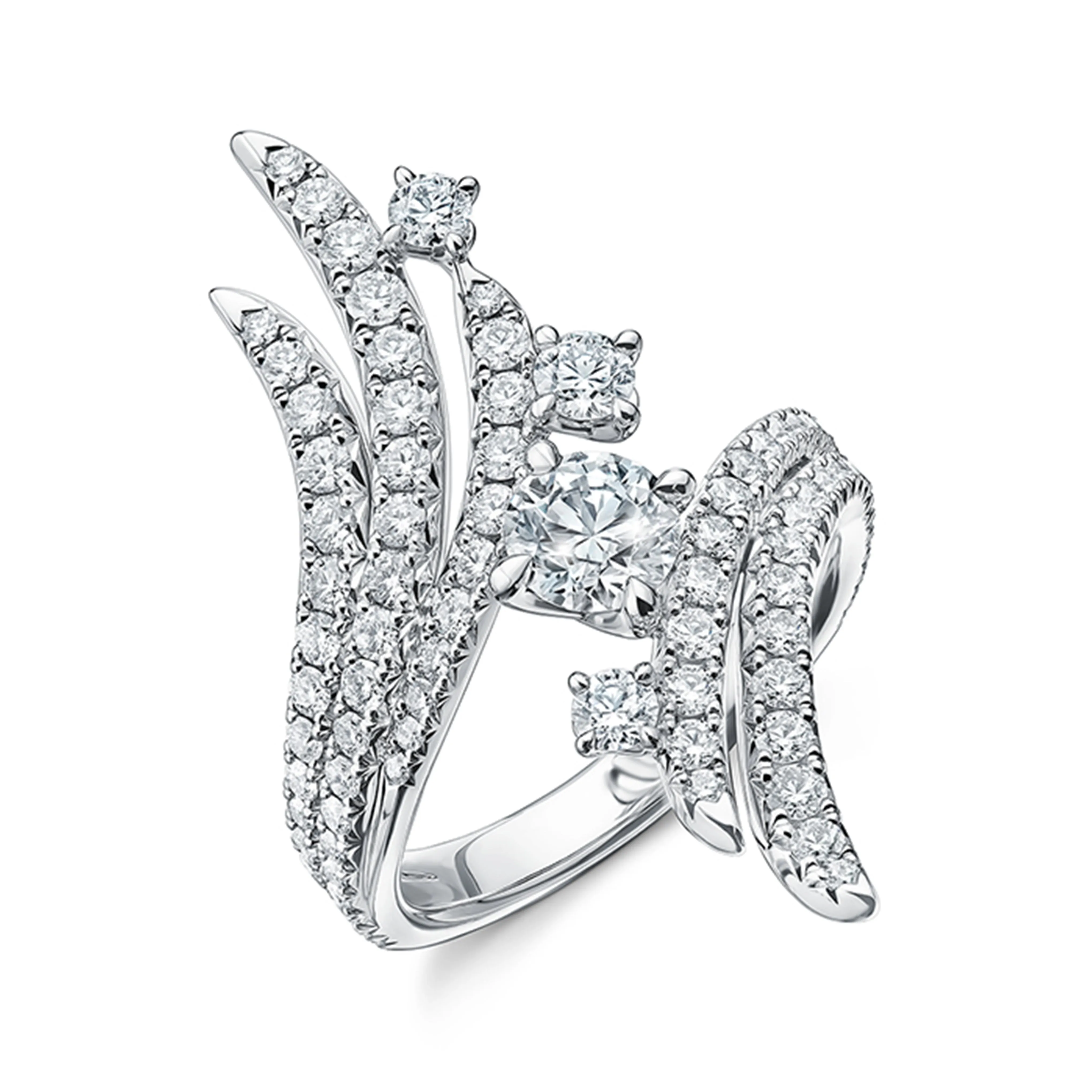 Vela Bypass Cocktail Ring