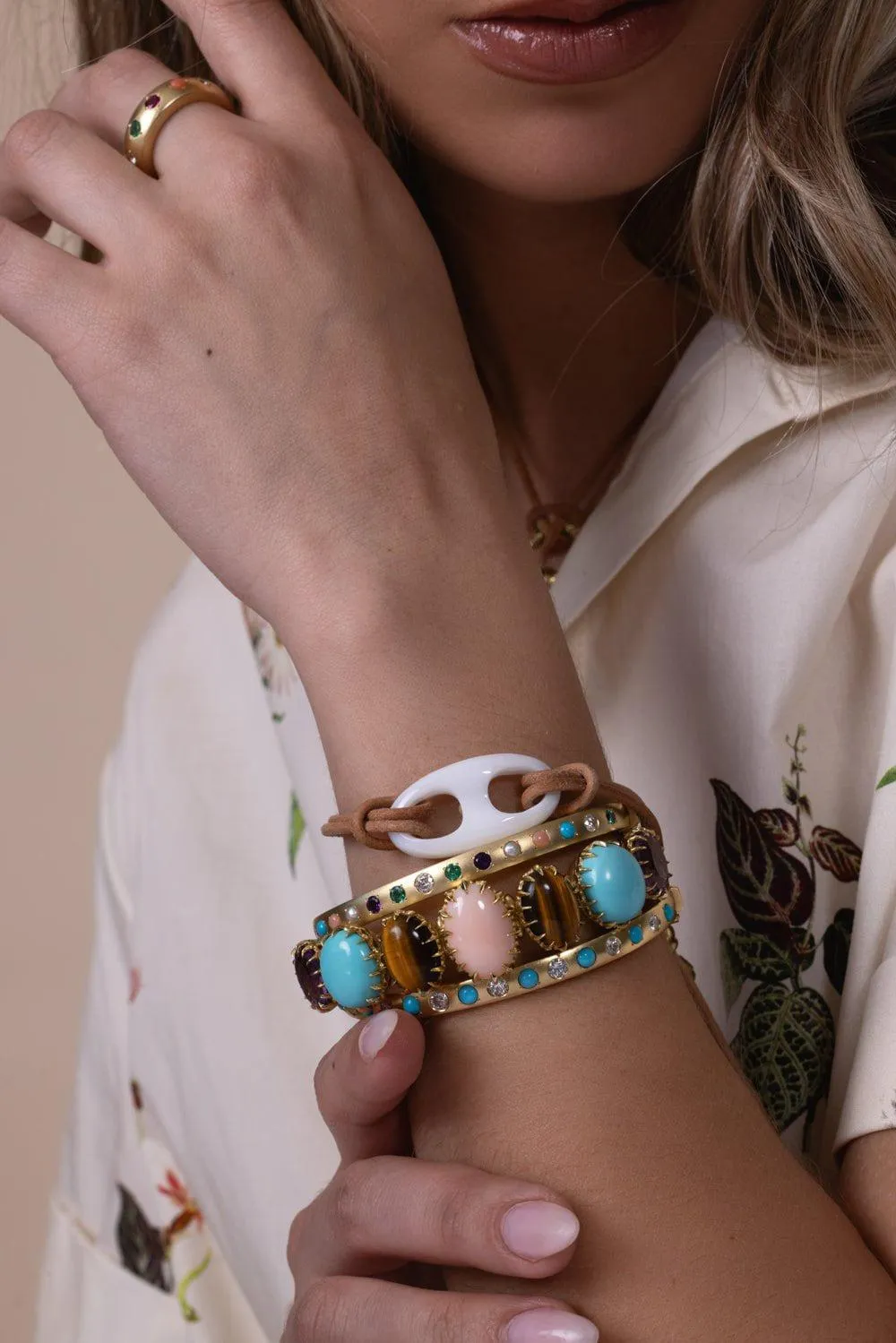 Victorian Stone Bracelet