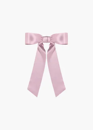 Virginia Bow Barrette -- Lilac
